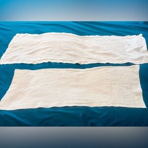 Fine European Linen Runners. Vintage. Excellent Condition.